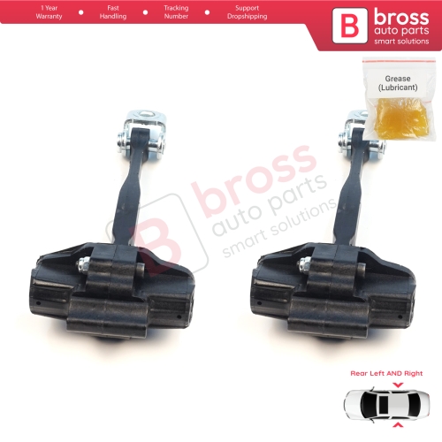2 Pieces Rear Door Stop Check Assy Limiter Strap for Volvo S60 MK3 224 2019-On V60 MK2 225 V60 Cross Country MK2 227 2018-On 31479060
