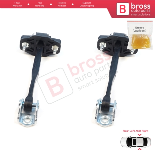 2 Pieces Rear Door Stop Check Assy Limiter Strap for Volvo S60 MK3 224 2019-On V60 MK2 225 V60 Cross Country MK2 227 2018-On 31479060