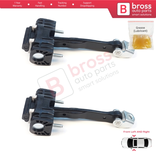 2 Pieces Front Door Stop Check Assy Limiter Strap for Volvo S90 MK2 234 V90 MK2 235 Estate 236 Cross Country 2016-On 31689103