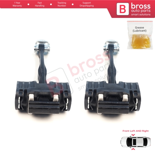 2 Pieces Front Door Stop Check Assy Limiter Strap for Volvo S90 MK2 234 V90 MK2 235 Estate 236 Cross Country 2016-On 31689103