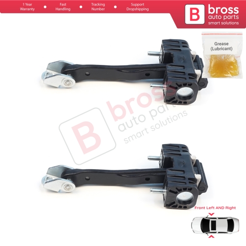 2 Pieces Front Door Stop Check Assy Limiter Strap for Volvo S90 MK2 234 V90 MK2 235 Estate 236 Cross Country 2016-On 31689103