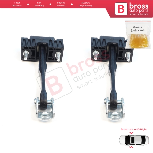 2 Pieces Front Door Stop Check Assy Limiter Strap for Volvo S90 MK2 234 V90 MK2 235 Estate 236 Cross Country 2016-On 31689103