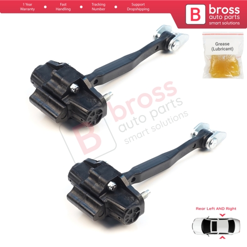 2 Pieces Rear Door Stop Check Assy Limiter Strap for Volvo S90 MK2 234 V90 MK2 235 Estate 236 Cross Country 2016-On 31385858