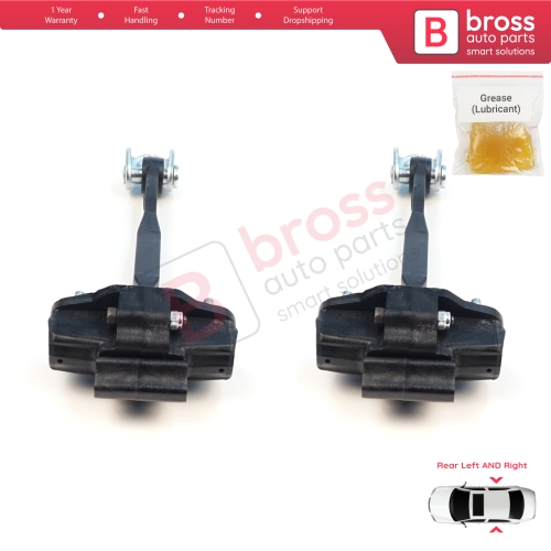 2 Pieces Rear Door Stop Check Assy Limiter Strap for Volvo S90 MK2 234 V90 MK2 235 Estate 236 Cross Country 2016-On 31385858