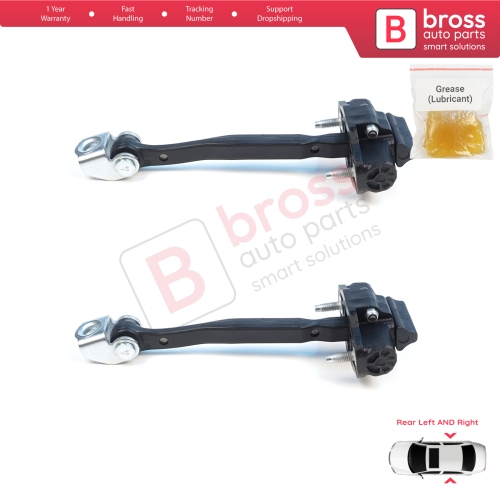 2 Pieces Rear Door Stop Check Assy Limiter Strap for Volvo S90 MK2 234 V90 MK2 235 Estate 236 Cross Country 2016-On 31385858