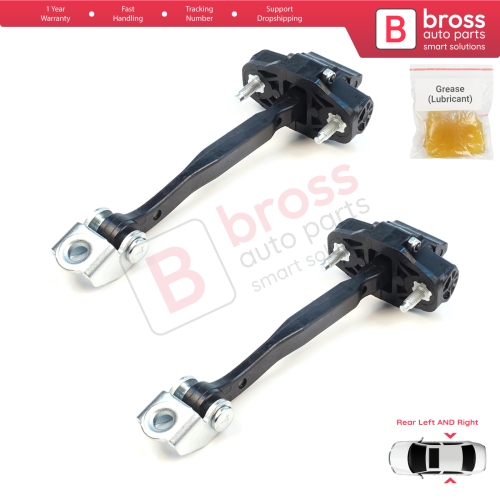 2 Pieces Rear Door Stop Check Assy Limiter Strap for Volvo S90 MK2 234 V90 MK2 235 Estate 236 Cross Country 2016-On 31385858