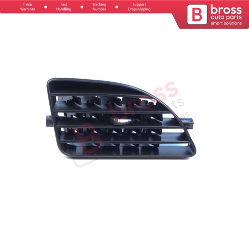 Dashboard Side Air Vent Grill Cover Trim Nozzle Deflector Diffuser Left for Renault Megane MK3 2008-2016 Fluence L3 2009–2020 687618845R 687604198R