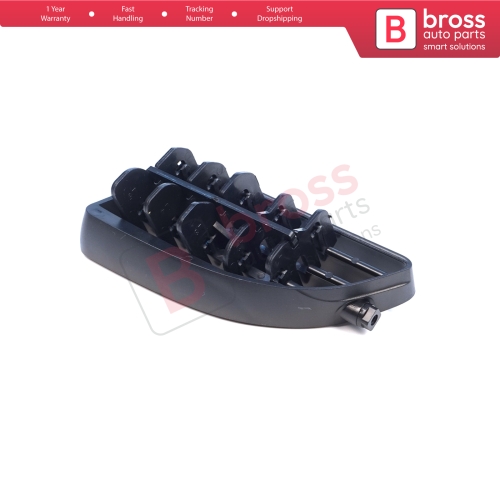 Dashboard Side Air Vent Grill Cover Trim Nozzle Deflector Diffuser Left for Renault Megane MK3 2008-2016 Fluence L3 2009–2020 687618845R 687604198R