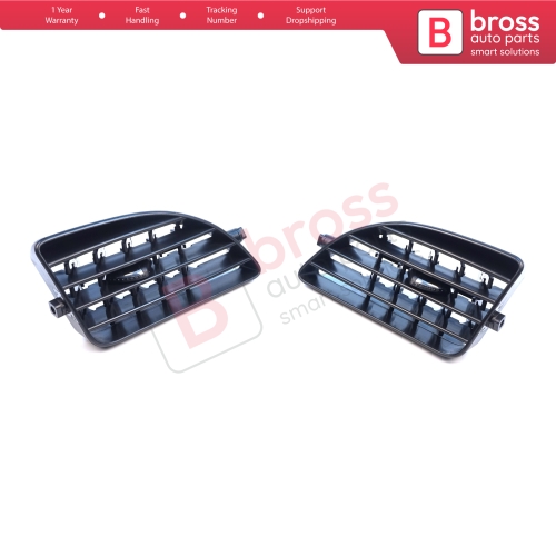 Dashboard Side Air Vent Grill Cover Trim Nozzle Deflector Diffuser Left Right for Renault Megane MK3 2008-2016 Fluence L3 2009–2020 687618845R 687604198R