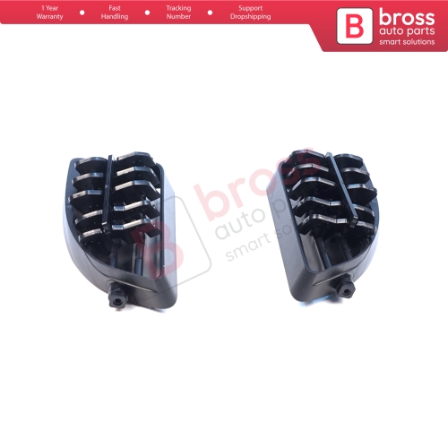 Dashboard Side Air Vent Grill Cover Trim Nozzle Deflector Diffuser Left Right for Renault Megane MK3 2008-2016 Fluence L3 2009–2020 687618845R 687604198R
