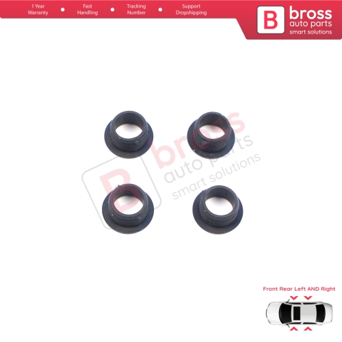 4 Pieces Door Lock Rod Grommet for Mercedes W124 W126 190 W201 W202 W203 C208 C209 W210 W168 W163 W460 W461 W463 2019921205