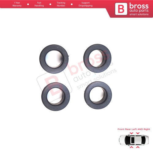 4 Pieces Door Lock Rod Grommet for Mercedes W124 W126 190 W201 W202 W203 C208 C209 W210 W168 W163 W460 W461 W463 2019921205