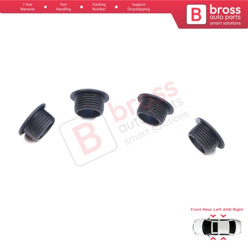 4 Pieces Door Lock Rod Grommet for Mercedes W124 W126 190 W201 W202 W203 C208 C209 W210 W168 W163 W460 W461 W463 2019921205