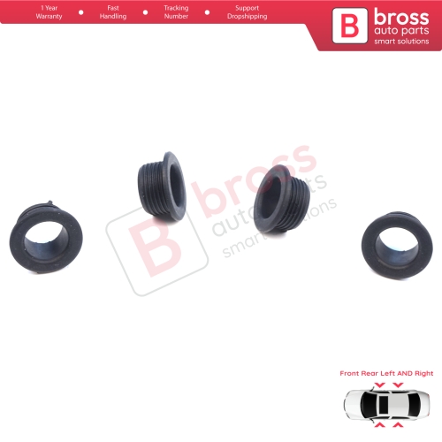 4 Pieces Door Lock Rod Grommet for Mercedes W124 W126 190 W201 W202 W203 C208 C209 W210 W168 W163 W460 W461 W463 2019921205