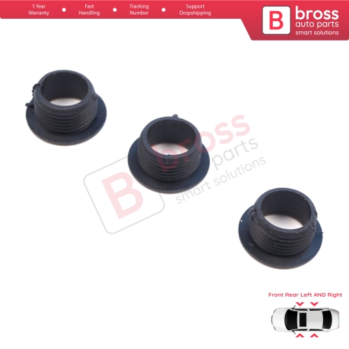 4 Pieces Door Lock Rod Grommet for Mercedes W124 W126 190 W201 W202 W203 C208 C209 W210 W168 W163 W460 W461 W463 2019921205