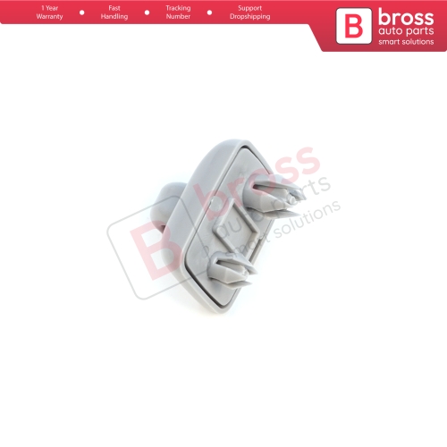 1 Piece Sun Visor Shade Holder Hook Clips Gray Color for Audi A1 A3 A4 B7 B8 B9 A5 A6 C6 Q2 Q3 Q5  TT Seat Exeo