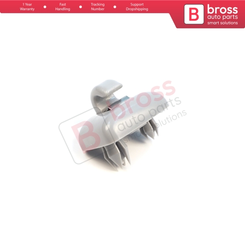 1 Piece Sun Visor Shade Holder Hook Clips Gray Color for Audi A1 A3 A4 B7 B8 B9 A5 A6 C6 Q2 Q3 Q5  TT Seat Exeo