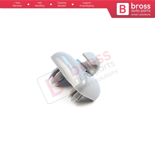 1 Piece Sun Visor Shade Holder Hook Clips Gray Color for Audi A1 A3 A4 B7 B8 B9 A5 A6 C6 Q2 Q3 Q5  TT Seat Exeo