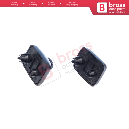 2 Pieces Sun Visor Shade Holder Hook Clips Black Color for Audi A1 A3 A4 B7 B8 B9 A5 A6 C6 Q2 Q3 Q5 TT Seat Exeo