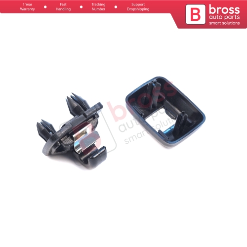 1 Piece Sun Visor Shade Holder Hook Clips Black Color for Audi A1 A3 A4 B7 B8 B9 A5 A6 C6 Q2 Q3 Q5 TT Seat Exeo