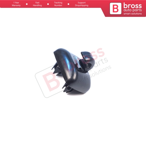 1 Piece Sun Visor Shade Holder Hook Clips Black Color for Audi A1 A3 A4 B7 B8 B9 A5 A6 C6 Q2 Q3 Q5 TT Seat Exeo
