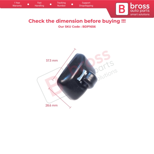 1 Piece Sun Visor Shade Holder Hook Clips Black Color for Audi A1 A3 A4 B7 B8 B9 A5 A6 C6 Q2 Q3 Q5 TT Seat Exeo