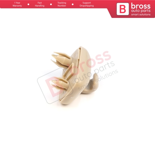 1 Piece Sun Visor Shade Holder Hook Clips Beige Color for Audi A1 A3 A4 B7 B8 B9 A5 A6 C6 Q2 Q3 Q5 TT Seat Exeo