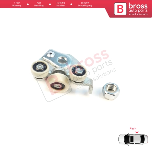 Right Sliding Door Upper Roller Guide For Citroen Jumper Relay Peugeot Boxer Fiat Ducato MK3 250 2006-On Minibus Van 1344234080 