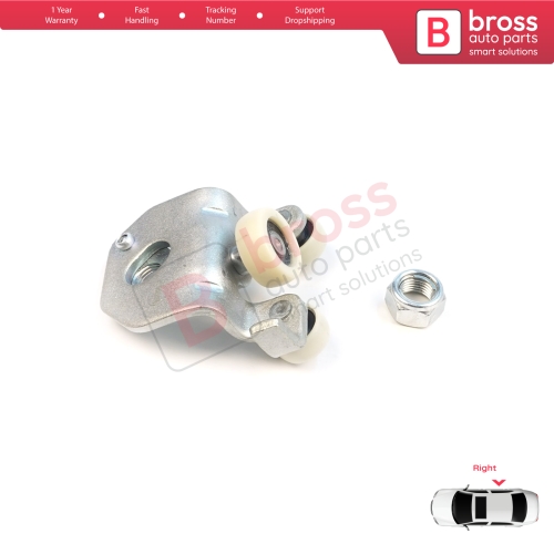 Right Sliding Door Upper Roller Guide For Citroen Jumper Relay Peugeot Boxer Fiat Ducato MK3 250 2006-On Minibus Van 1344234080 