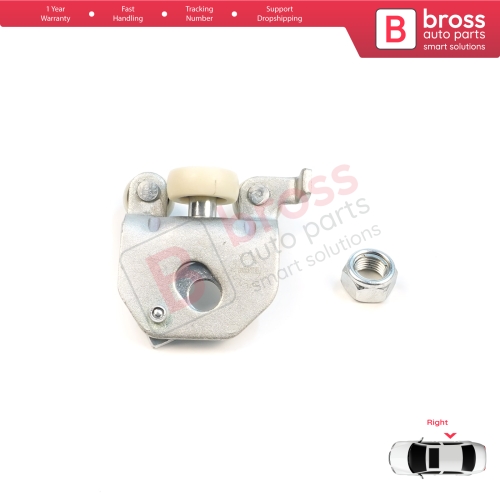 Right Sliding Door Upper Roller Guide For Citroen Jumper Relay Peugeot Boxer Fiat Ducato MK3 250 2006-On Minibus Van 1344234080 