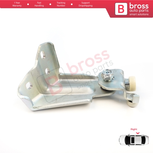 Right Sliding Door Upper Roller Guide Set For Citroen Jumper Relay Peugeot Boxer Fiat Ducato MK3 250 2006-On Minibus Van 1344234080