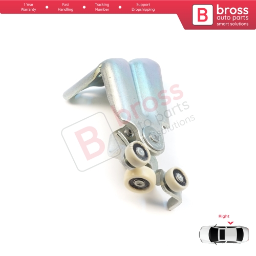 Right Sliding Door Upper Roller Guide Set For Citroen Jumper Relay Peugeot Boxer Fiat Ducato MK3 250 2006-On Minibus Van 1344234080