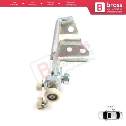 Right Sliding Door Upper Roller Guide Set For Citroen Jumper Relay Peugeot Boxer Fiat Ducato MK3 250 2006-On Minibus Van 1344234080