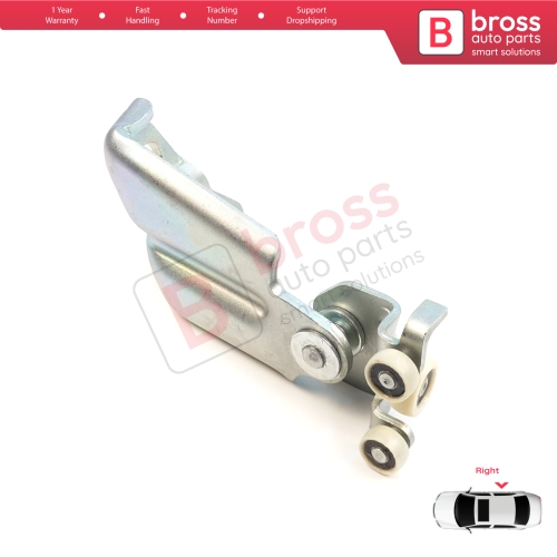 Right Sliding Door Upper Roller Guide Set For Citroen Jumper Relay Peugeot Boxer Fiat Ducato MK3 250 2006-On Minibus Van 1344234080
