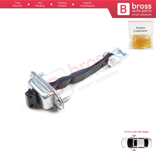 Front Door Hinge Brake Stop Check Assy Limiter Strap for Citroen C3 MK4 e-C3 2024-On Fiat Grande Panda 9846733780