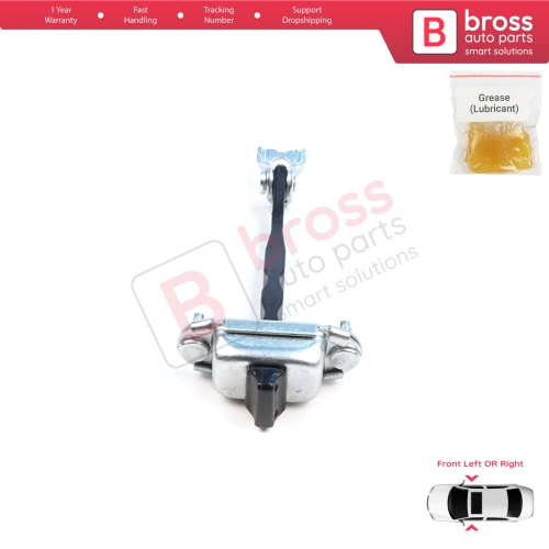 Front Door Hinge Brake Stop Check Assy Limiter Strap for Citroen C3 MK4 e-C3 2024-On Fiat Grande Panda 9846733780