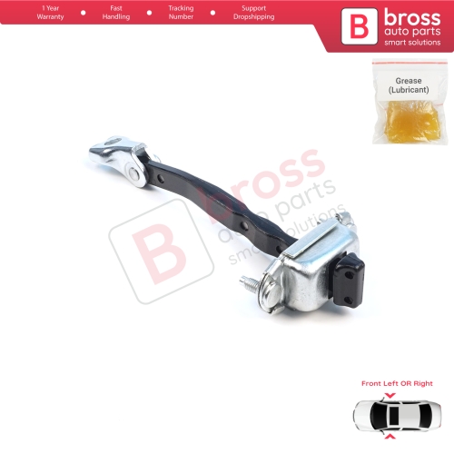 Front Door Hinge Brake Stop Check Assy Limiter Strap for Citroen C3 MK4 e-C3 2024-On Fiat Grande Panda 9846733780