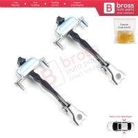 2 Pieces Rear Door Hinge Brake Stop Check Assy Limiter Strap for Citroen C3 MK4 e-C3 2024-On Fiat Grande Panda 9846733380