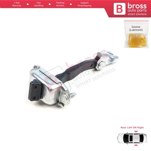 Rear Door Hinge Brake Stop Check Assy Limiter Strap for Citroen C3 MK4 e-C3 2024-On Fiat Grande Panda 9846733380