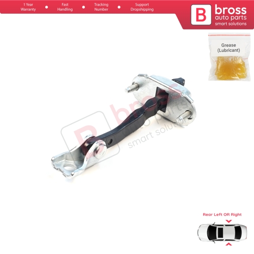 Rear Door Hinge Brake Stop Check Assy Limiter Strap for Citroen C3 MK4 e-C3 2024-On Fiat Grande Panda 9846733380