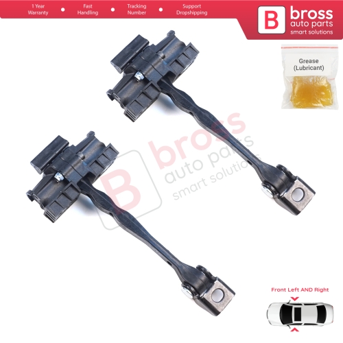2 Pieces Front Door Hinge Brake Stop Check Assy Limiter Strap for Seat Cupra Leon MK4 KL KU 2020-On 4/5-Door 5FA837179A