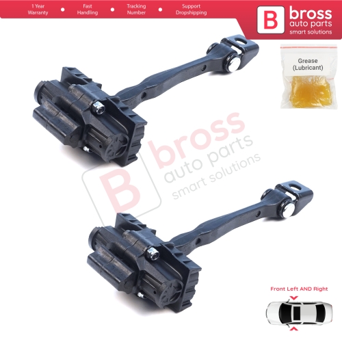 2 Pieces Front Door Hinge Brake Stop Check Assy Limiter Strap for Seat Cupra Leon MK4 KL KU 2020-On 4/5-Door 5FA837179A