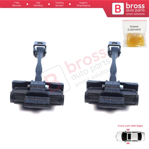 2 Pieces Front Door Hinge Brake Stop Check Assy Limiter Strap for Seat Cupra Leon MK4 KL KU 2020-On 4/5-Door 5FA837179A