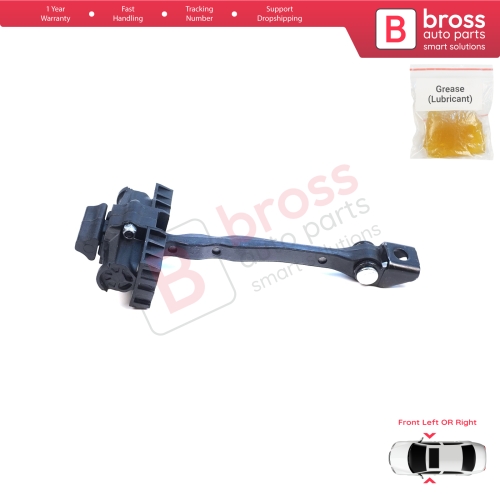 Front Door Hinge Brake Stop Check Assy Limiter Strap for Seat Cupra Leon MK4 KL KU 2020-On 4/5-Door 5FA837179A