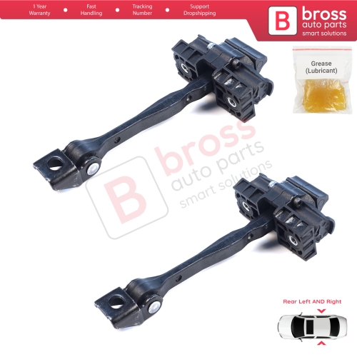 2 Pieces Rear Door Hinge Brake Stop Check Assy Limiter Strap for Seat Cupra Leon MK4 KL KU 2020-On 4/5-Door 5FA839179