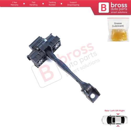 Rear Door Hinge Brake Stop Check Assy Limiter Strap for Seat Cupra Leon MK4 KL KU 2020-On 4/5-Door 5FA839179