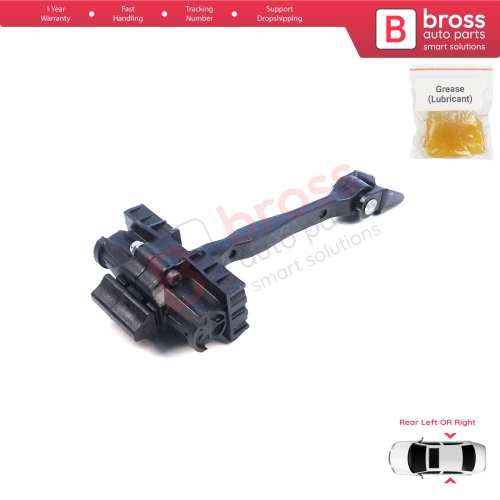 Rear Door Hinge Brake Stop Check Assy Limiter Strap for Seat Cupra Leon MK4 KL KU 2020-On 4/5-Door 5FA839179