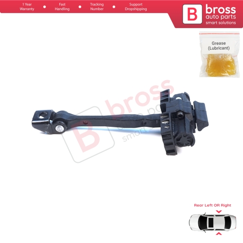 Rear Door Hinge Brake Stop Check Assy Limiter Strap for Seat Cupra Leon MK4 KL KU 2020-On 4/5-Door 5FA839179