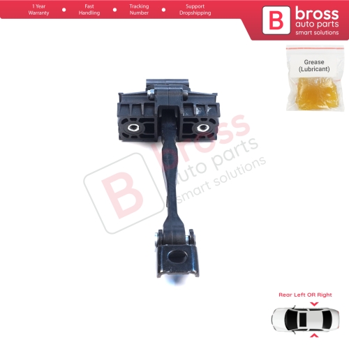 Rear Door Hinge Brake Stop Check Assy Limiter Strap for Seat Cupra Leon MK4 KL KU 2020-On 4/5-Door 5FA839179
