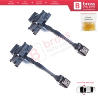 2 Pieces Front Door Hinge Brake Stop Check Assy Limiter Strap for Cupra Formentor SE316 KM7 KMP 2021-On 5FF837179